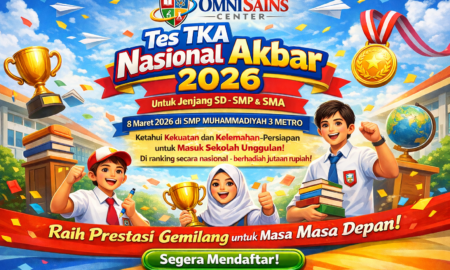 Tes TKA Akbar Nasional Metro 2026